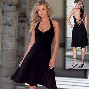 Venus Black Dress